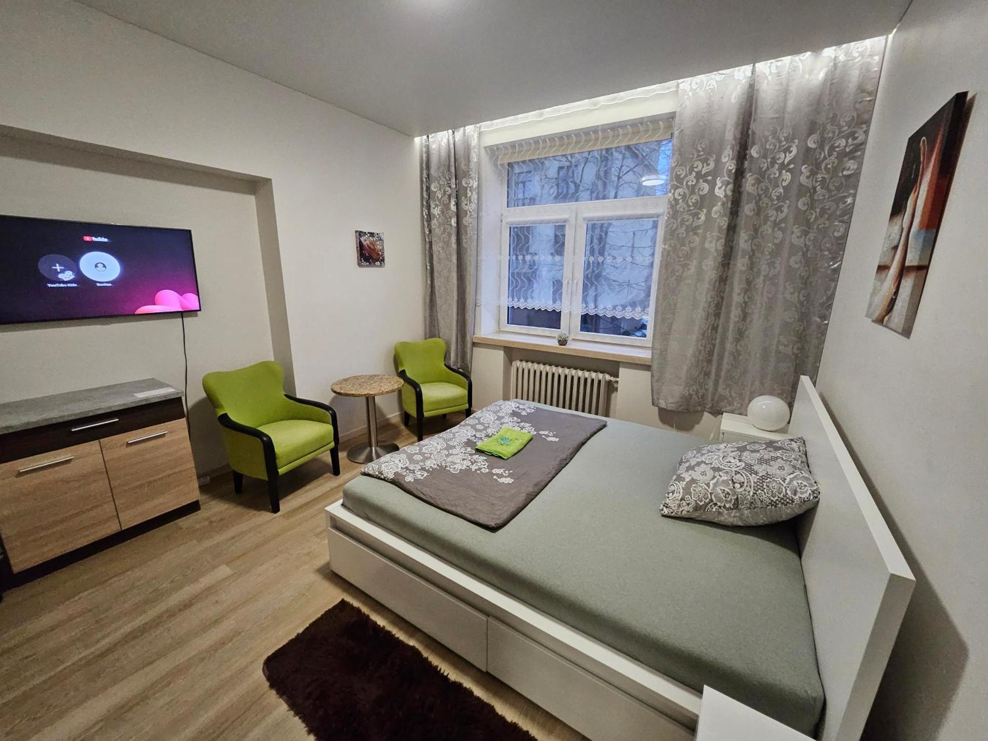 Kauno Apartamentai King Size Bed Kaunas Buitenkant foto